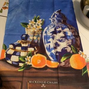 Mackenzie Childs set of dish towels.